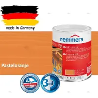 Remmers HK-Lazuur 3in1 Pasteloranje 0,75L – Premium Houtbeschermingsbeits voor Buiten – Oplosmiddelhoudend – UV- & Vochtwerend – Impregneer, Grondlaag & Beits in Eén