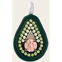 MOOYE ® - Collectie Zilveren Avocado hanger met zirkonia's