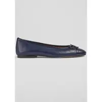 Lk bennett Kara - Toe Cap Ballerina Navy Size: 35 | Ballerina Shoes Outlet | Dames | Blauw