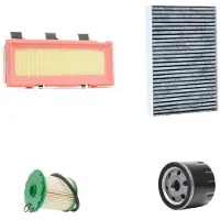 RIDEX 4055F29827 Filterset