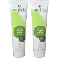 Argiletz groene klei masker 2x100 g Gezichtsmasker