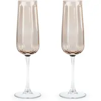 Leopold Vienna Champagneflûte Corvina Bruin 240 ml (Set van 2)