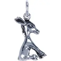 MOOYE ® - Collectie Zilveren Ezel ketting hanger