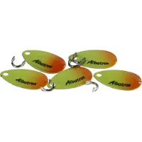 Albatros Sakana Spinblades Lepels size 0 (5 pcs) - Kleur : Yellow Orange