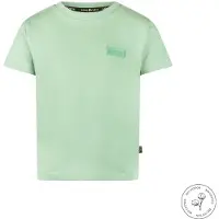 Koko Noko T-shirt groen Jongens Katoen Ronde hals Effen - maat 140