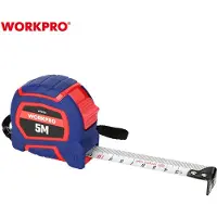 Workpro WP261064 Rolmaat 10 m – Nylon Gecoat Meetlint – Professioneel