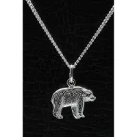 MOOYE ® - Collectie Zilveren IJsbeer ketting hanger