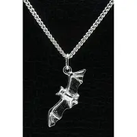 MOOYE ® - Collectie Zilveren Vleermuis ketting hanger