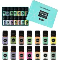 Sensahome Etherische Oliën 14 stuks - 100% puur en natuurlijk - Geschikt voor Aroma diffuser- Essentiële olie set
