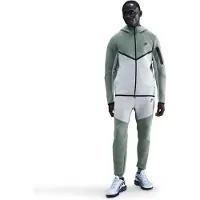 Nike Tech Fleece Sportswear Trainingspak Donkergroen Beige Zwart