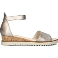 Gabor Dames Sandalen 780.2 - Goudkleurig - Maat 37