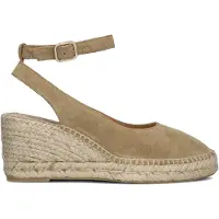 Ayana Dames Espadrilles Yu669 - Taupe - Maat 38