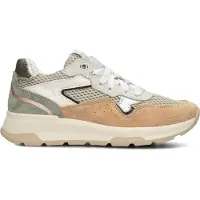 Braqeez Meisjes Sneakers Felix Flow - Beige - Maat 31