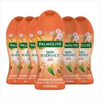 Palmolive 6x Douchegel Skin Radiance Papaya Peach 250 Ml