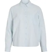 Vila Blouse 'VIDarma' lichtblauw / wit