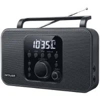 Muse M-091R - Portable stereo radio met wekkerfunctie