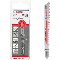 Bosch Decoupeerzaagbladen | 25 x T144D + 1 x T144DHM