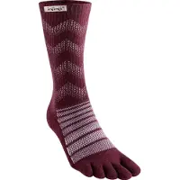 Injinji Outdoor Midweight Crew Wool Garnet L (44.5 - 47)