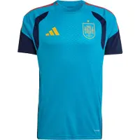 Adidas Tricot 'RFEF' azuur / donkerblauw / geel / knalrood