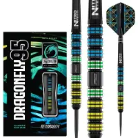 Red Dragon Dragonfly Black Parallel 95% - Dartpijlen