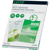Leitz iLAM lamineerhoes A4 zelfklevend glanzend 2x80 micron (100 stuks)