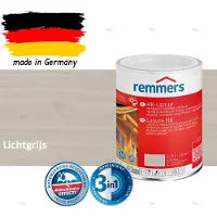 Remmers HK-Lazuur 3in1 Lichtgrijs 0,75L – Premium Houtbeschermingsbeits voor Buiten – Oplosmiddelhoudend – UV- & Vochtwerend – Impregneer, Grondlaag & Beits in Eén