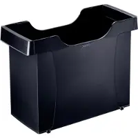 Leitz Hangmappenbox Uni-Box Plus 1908, A4, voor ca. 20 hangmappen, handgrepen, zwart