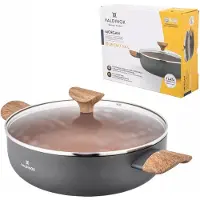 Valdinox Morgan steelpan 3,4L, inductie, antiaanbaklaag, 26cm