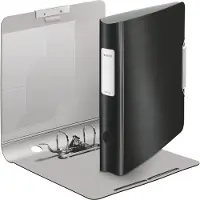 Leitz Ordner Active Style rug van 5 cm, satijnzwart - 2 stuks