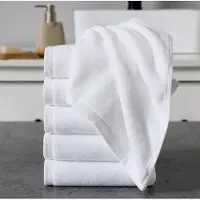 Eurofirany Luxe Hotel Handdoek Wit 50x100 cm - 500 GSM Katoen