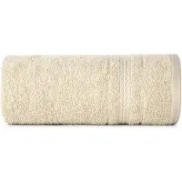 Eurofirany Luxe badhanddoek 70x140 cm, 450 g/m², zacht en absorberend, beige