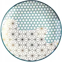 Florina Milano Dessertbord 20 cm Donkerblauw Porselein