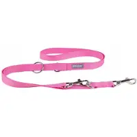 Amiplay Populaire Verstelbare Hondensnoer 6-in-1, 100-200cm, Maat S, Roze