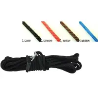 Champion Hondentrainingslijn 3m/0,6cm Zwart