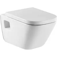 Roca The Gap - Hangend toilet met diepe spoeling, 340 x 540 x 400 mm, wit A346477000