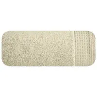 Eurofirany Luxe Katoenen Badhanddoek Luna 50x90cm Beige - Zacht & Absorberend