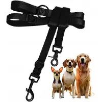 Yourdog Verstelbare Zwarte Hondenspeeltouw 2.4m - Sterk Trainingsspeeltouw