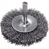 Drel Metaalborstel Schijfvormig 60mm met 6mm Schacht