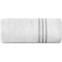 Eurofirany Saba Handdoek Wit 70x140 cm - 100% Katoen
