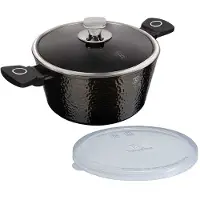 Berlinger Haus Primal Gloss - Titanpan - 20cm - Soft Touch Handgreep - Zwart