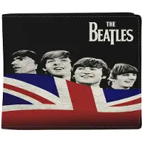 Rocksax The Beatles - Let It Be Flag Portemonnee - Zwart
