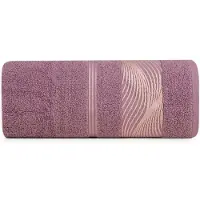 Eurofirany Sylwia Badhanddoek 50x90cm Lila 500 g/m2 Frotte Katoen