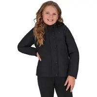 QHP Winterjas Rayah Kids Zwart - 152