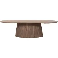 Giga Meubel Salontafel Salvador Walnoot Ovaal 120cm