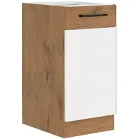 ROCK – ROCK40D1FWH – Keukenkast onderkast – 1 deur – 40 cm