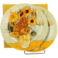 Duo Van Gogh Zonnebloemen Dessertschaaltjes Set van 2