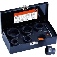 Bahco doppenset twist 22-41mm 7-dlg | BWTSP7