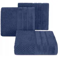 Eurofirany Luxe Katoenen Handdoek 30x50 cm - 500 GSM - Marineblauw