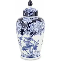 Artpol Stijlvolle Keramische Amfora Decoratieve Pot - 38cm Hoog