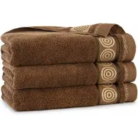 Zwoltex CONDO 2 Handdoek 50x9cm - Luxe Egyptisch Katon, Brons